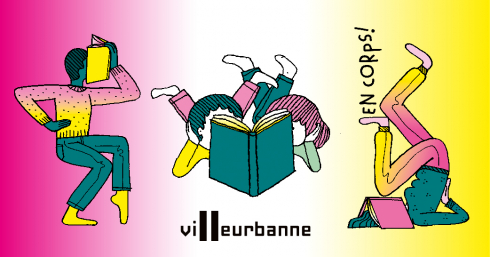 Affiche de la Fête du livre jeunesse de Villeurbanne
